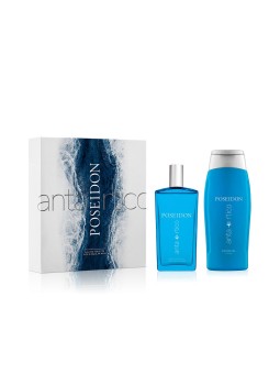 Poseidon SET ANTARTICA POSEIDON 2 pezzi Eau de Toilette 100 ml + shower gel 250 ml unisex