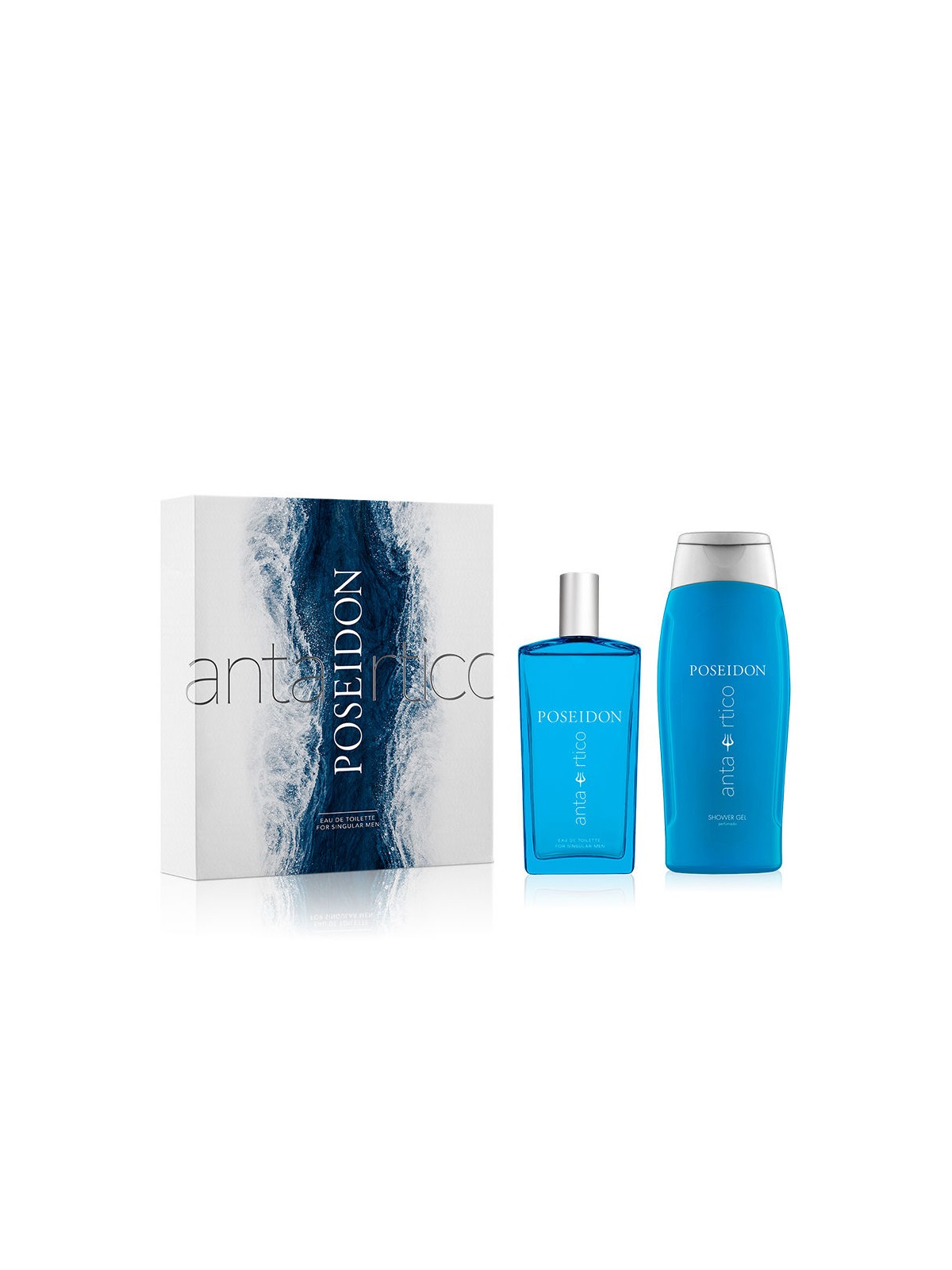 Poseidon SET ANTARTICA POSEIDON 2 pezzi Eau de Toilette 100 ml + shower gel 250 ml unisex