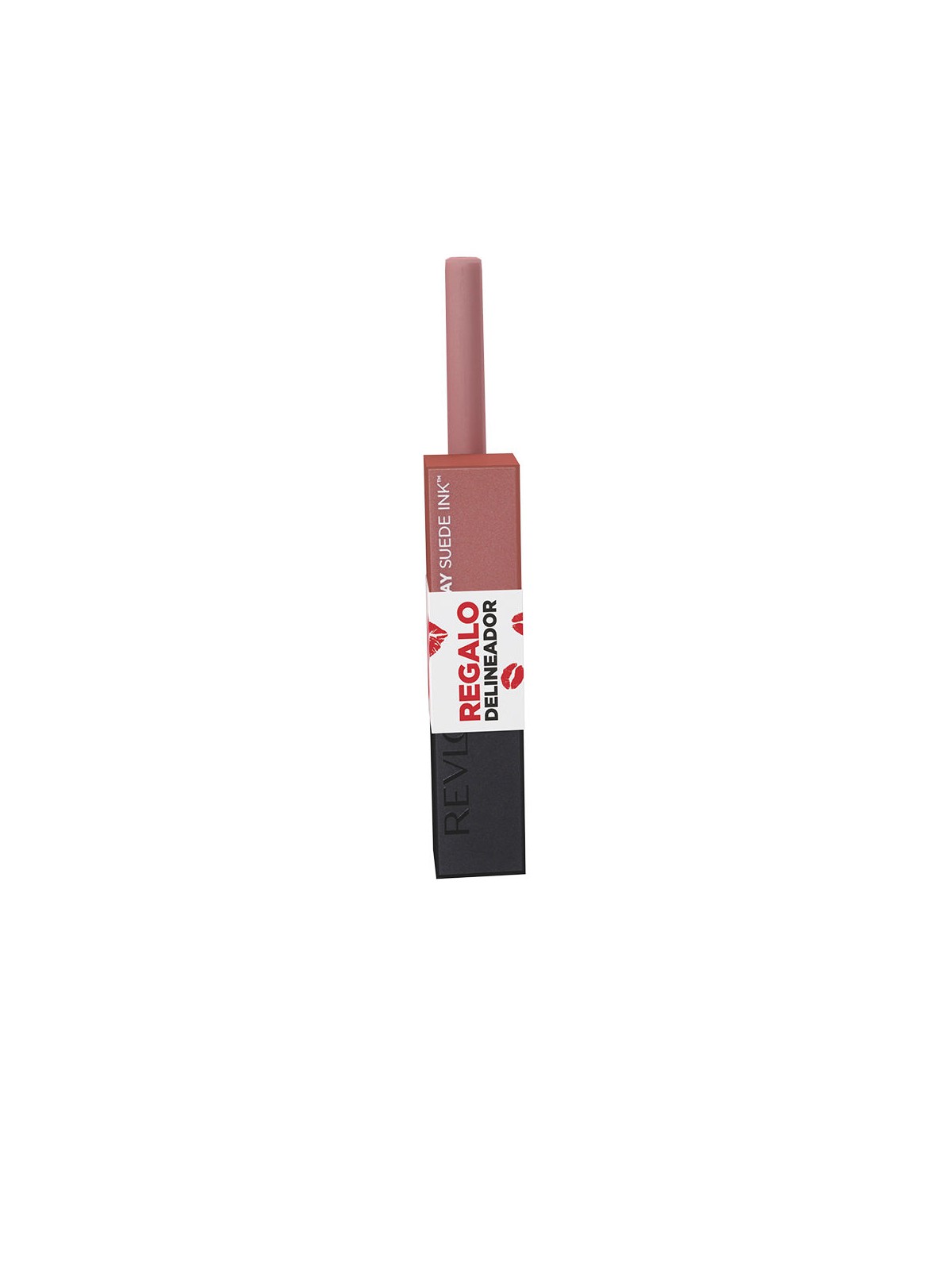 Revlon Mass Market CUSTODIA COLORSTAY SUEDE INK in 2 pezzi Gut Instinct Lipstick + Rose Gold Kiss Lip Liner unisex