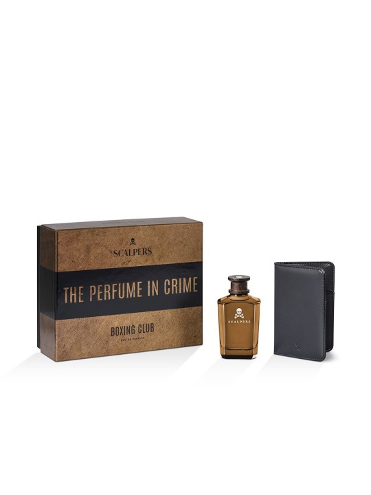 Scalpers SET DA BOXE IN 2 PEZZI Eau de Parfum spray 125 ml + Wallet uomo