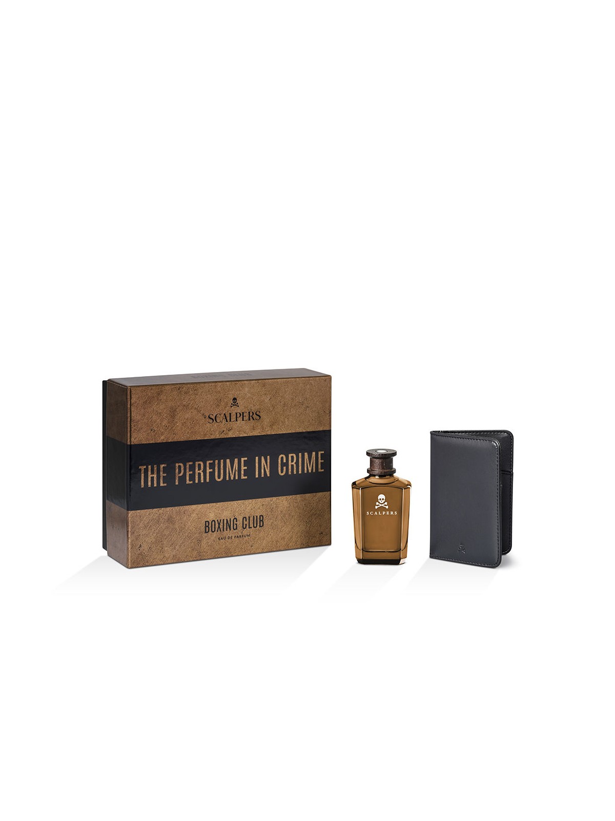 Scalpers SET DA BOXE IN 2 PEZZI Eau de Parfum spray 125 ml + Wallet uomo