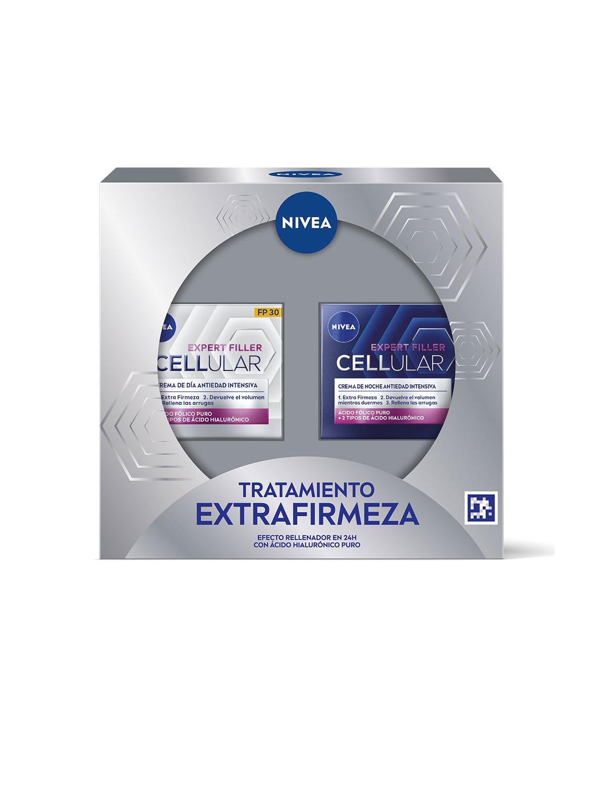 Nivea CUSTODIA IN 2 PEZZI CON TRATTAMENTO EXTRA RESISTENTE day cream + night cream donna