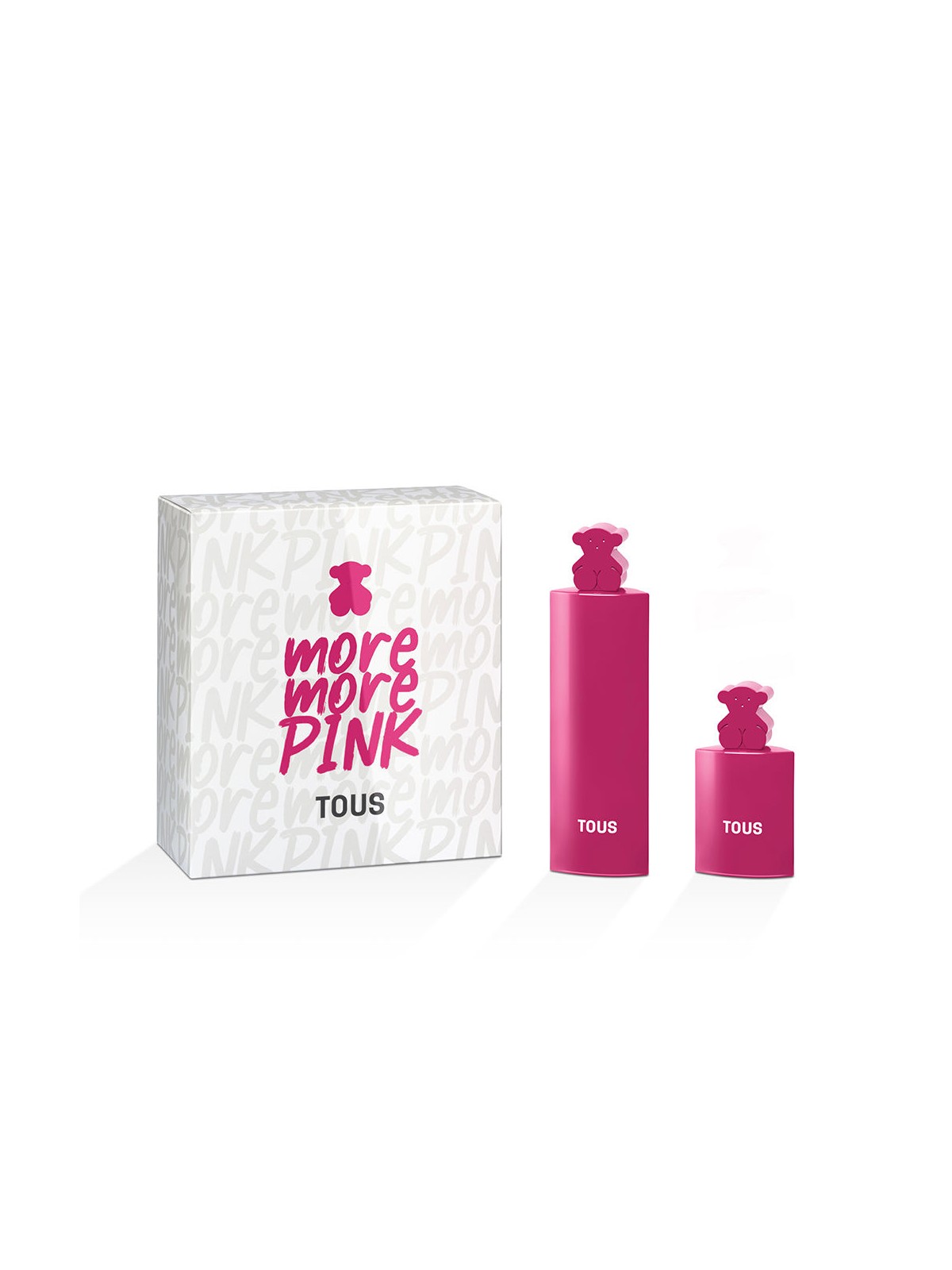 Tous SET IN 2 PEZZI PIÙ ROSA Eau de Toilette spray 90 ml + Eau de Toilette spray 30 ml donna