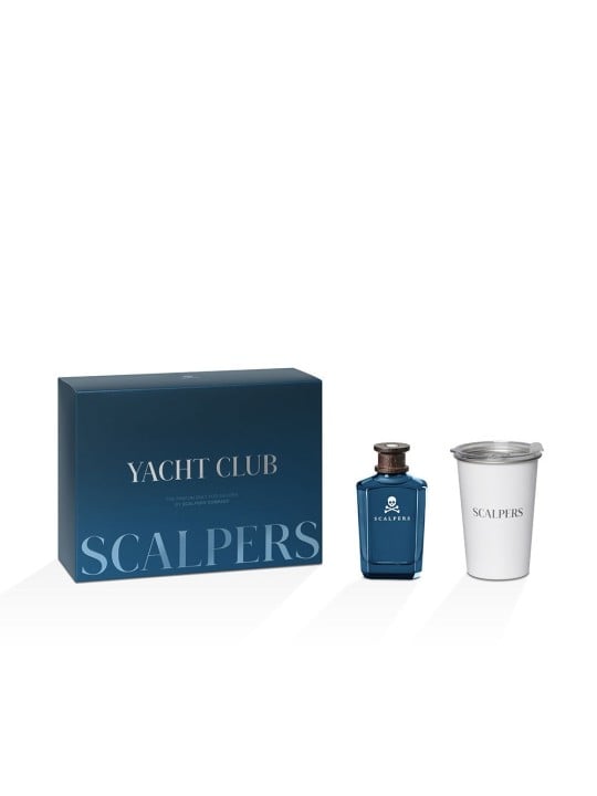 Scalpers SET IN 2 PEZZI YACHT CLUB Eau de Parfum vaporizer 125 ml + Thermal glass 1 unit uomo