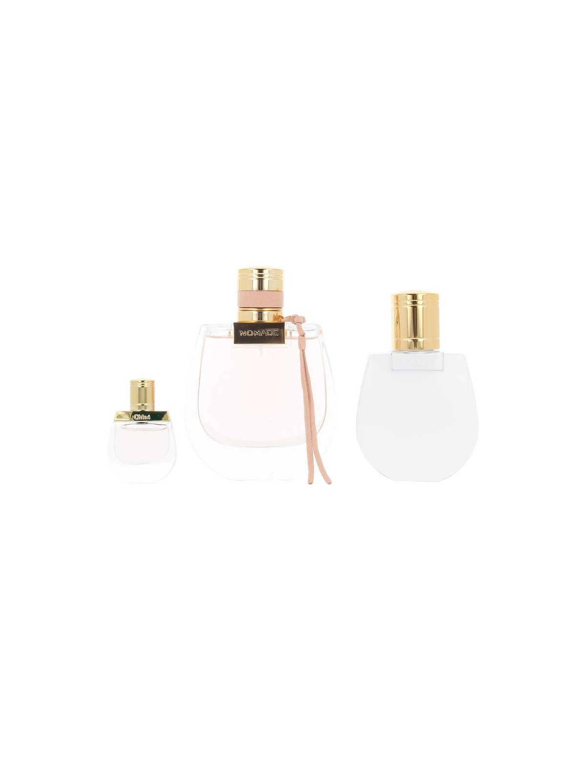 Chloé SET NOMADE IN 3 PEZZI Eau de Parfum spray 75 ml + Body lotion 100 ml + Eau de Parfum 5 ml unisex