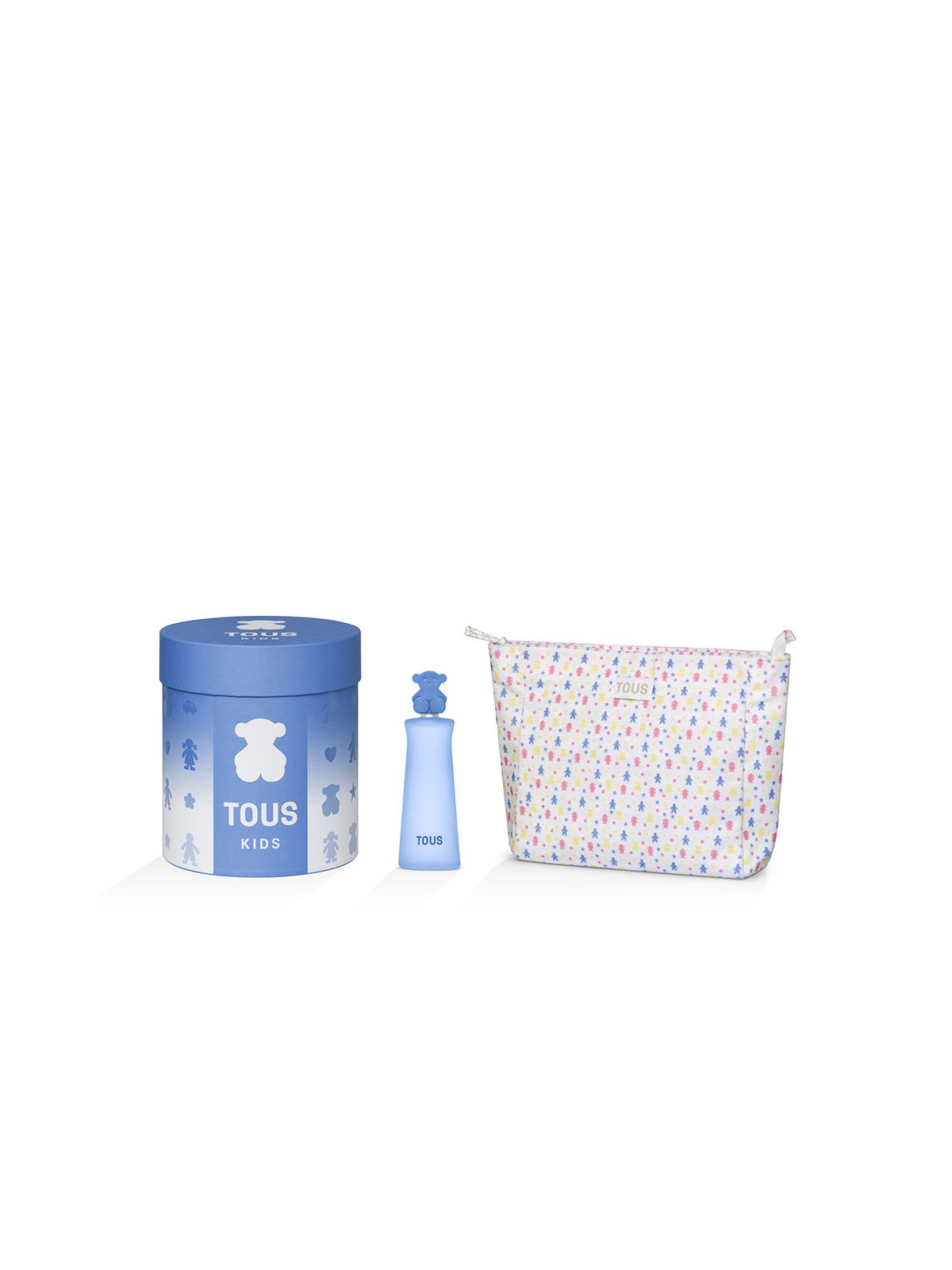 Tous CUSTODIA PER BAMBINI 2 pezzi Eau de Toilette spray 100 ml + Toiletry bag 1 unit uomo