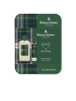 Alvarez Gomez SET PER MAZZE DA GOLF 2 pezzi Eau de Parfum spray 150 ml + Eau de Parfum spray 30 ml uomo