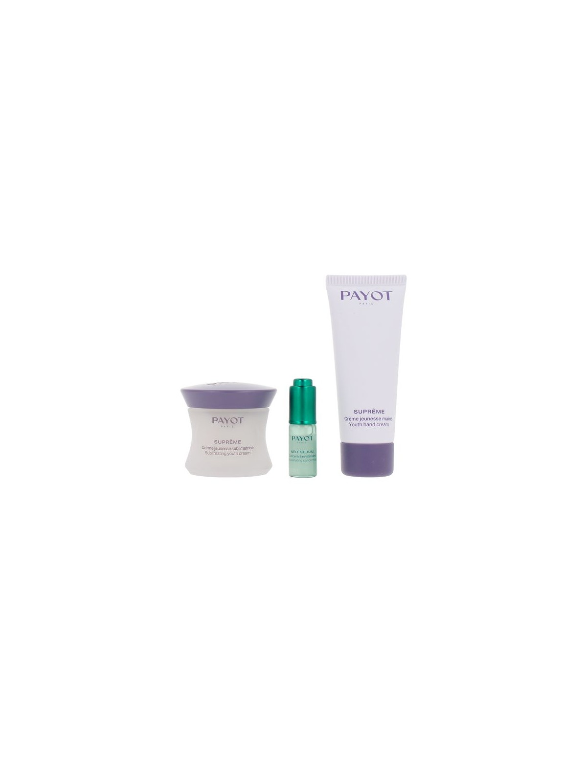Payot CUSTODIA SUPRÊME JEUNESSE 3 pezzi Cream 50 ml + Hand cream 15 ml + Serum 5 ml unisex
