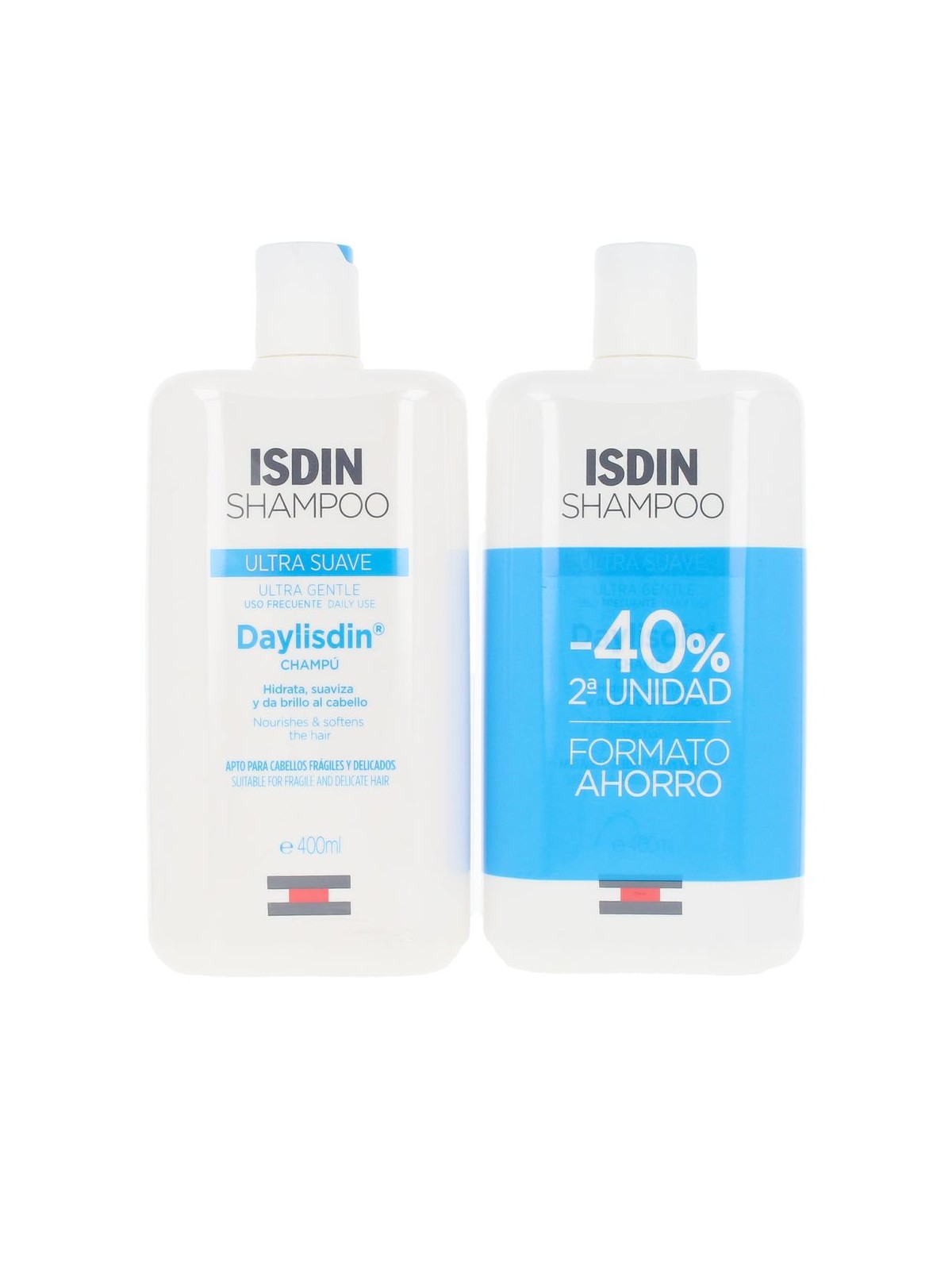 Isdin DAYLISDIN shampoo duo per uso frequente 2 x 400ml unisex