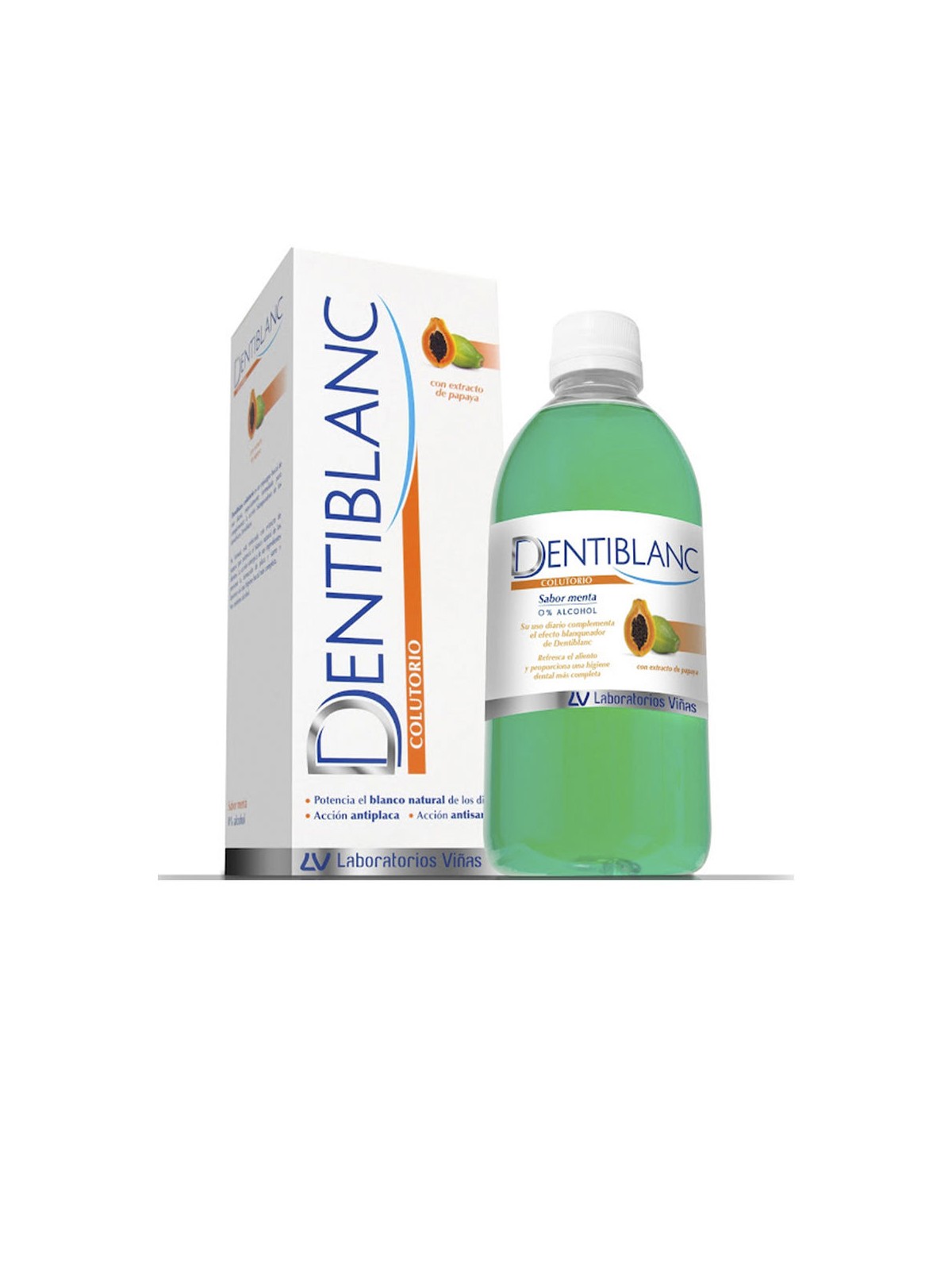 Dentiblanc DENTIBLANC Collutorio senza alcol n.Menta 500ml unisex