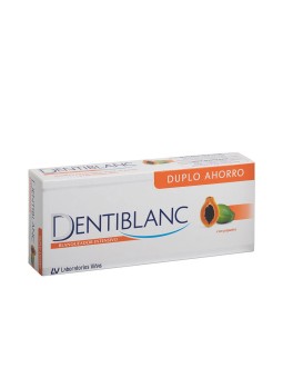 Dentiblanc DENTIBLANC SBIANCAMENTO INTENSIVO con papaya, confezione da 2 x 100ml unisex