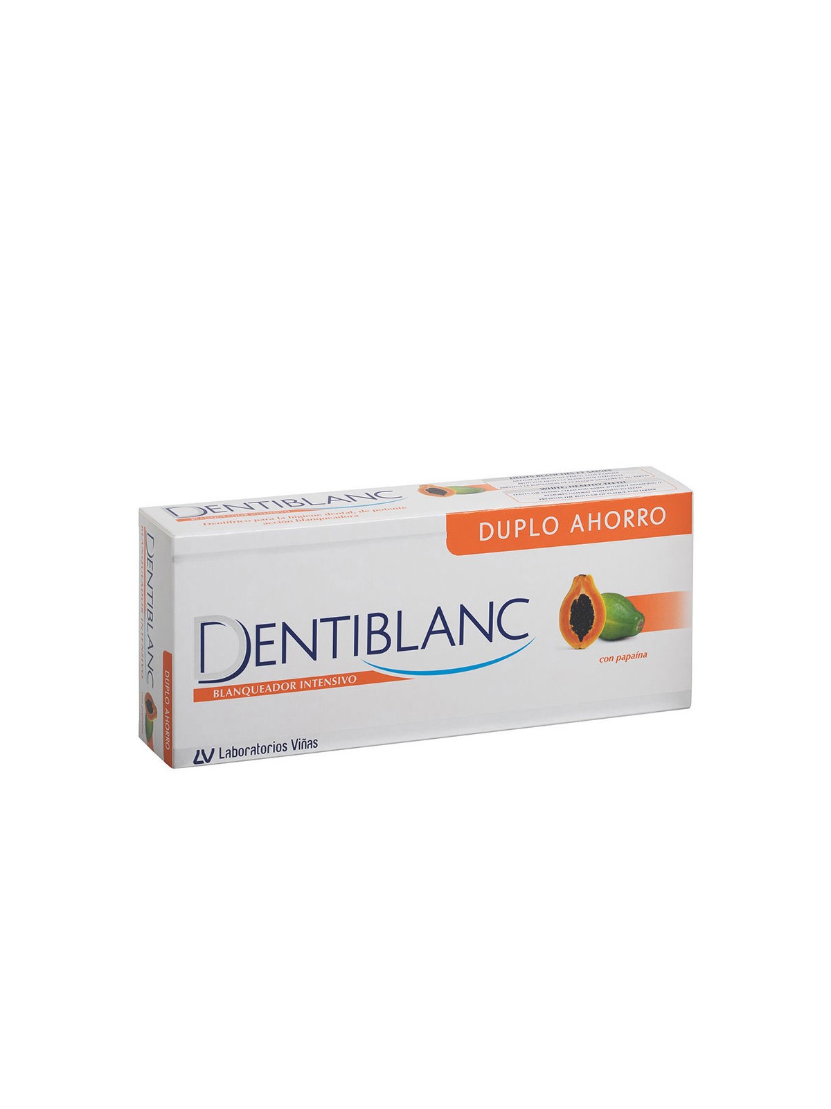 Dentiblanc DENTIBLANC SBIANCAMENTO INTENSIVO con papaya, confezione da 2 x 100ml unisex