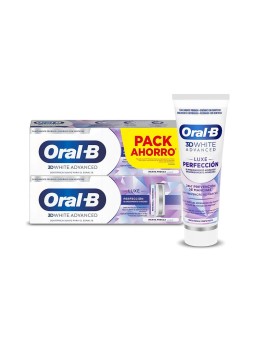 Oral-b Dentifricio 3D WHITE LUXE PERFECTION 2 x 75ml unisex