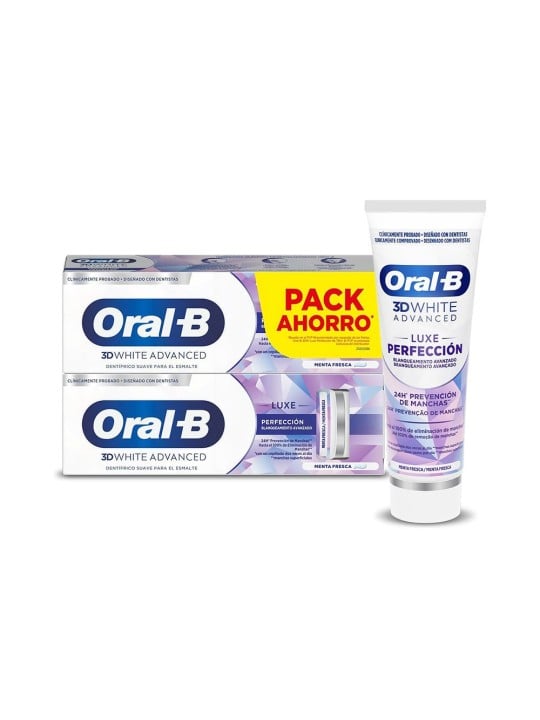 Oral-b Dentifricio 3D WHITE LUXE PERFECTION 2 x 75ml unisex