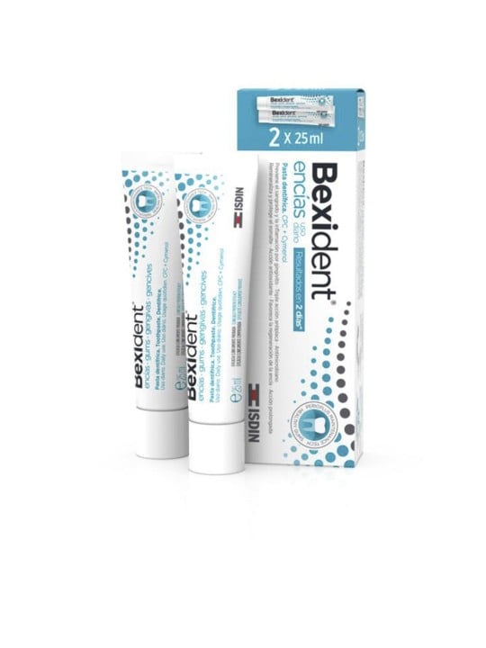 Isdin Dentifricio BEXIDENT GUMS 2 x 25ml 2 x 25 ml unisex