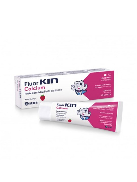 Kin Dentifricio FLUORKIN CALCIUM 75ml unisex
