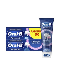 Oral-b Dentifricio PROTEZIONE GENGIVALE 2 x 75ml unisex