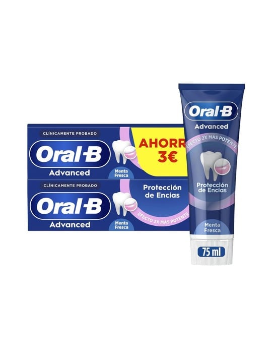 Oral-b Dentifricio PROTEZIONE GENGIVALE 2 x 75ml unisex