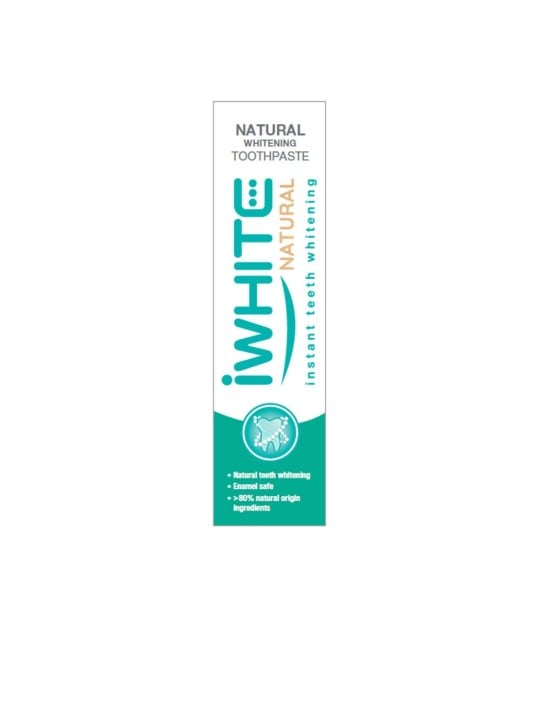 Iwhite Dentifricio sbiancante naturale 75ml unisex