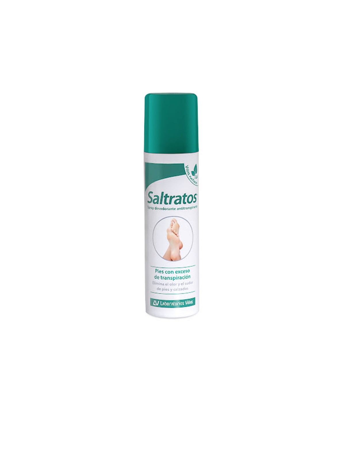 Saltratos Deodorante antitraspirante spray per piedi saltati con sudorazione eccessiva 150ml unisex