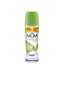 Mum Deodorante roll-on all'aloe e jojoba per pelli sensibili, 75ml unisex