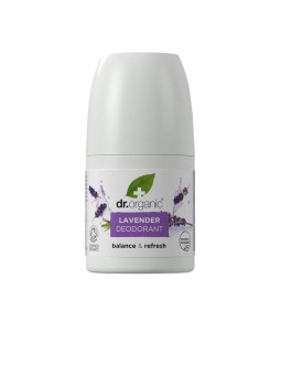 Dr. Organic Deodorante roll-on alla lavanda 50ml unisex