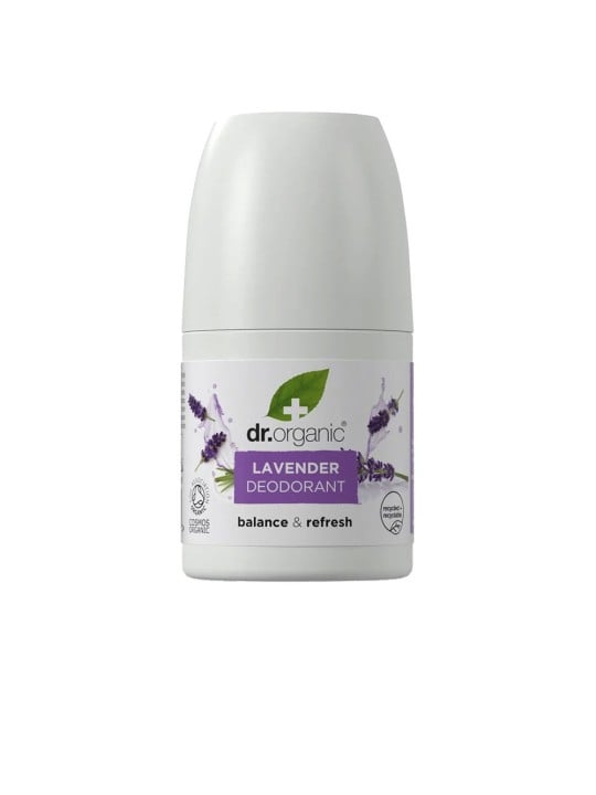 Dr. Organic Deodorante roll-on alla lavanda 50ml unisex