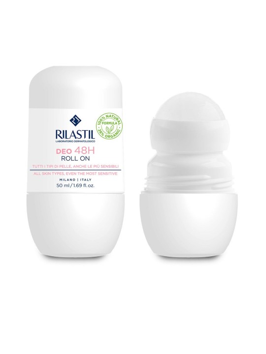Rilastil Deodorante roll-on DEODERMIAL 48H 50ml unisex