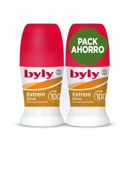 Byly DEODORANTE ROLL-ON EXTREM CITRUS 100H CONFEZIONE DA 2 x 50ml unisex Byly www.essenzetotalstyle.com 