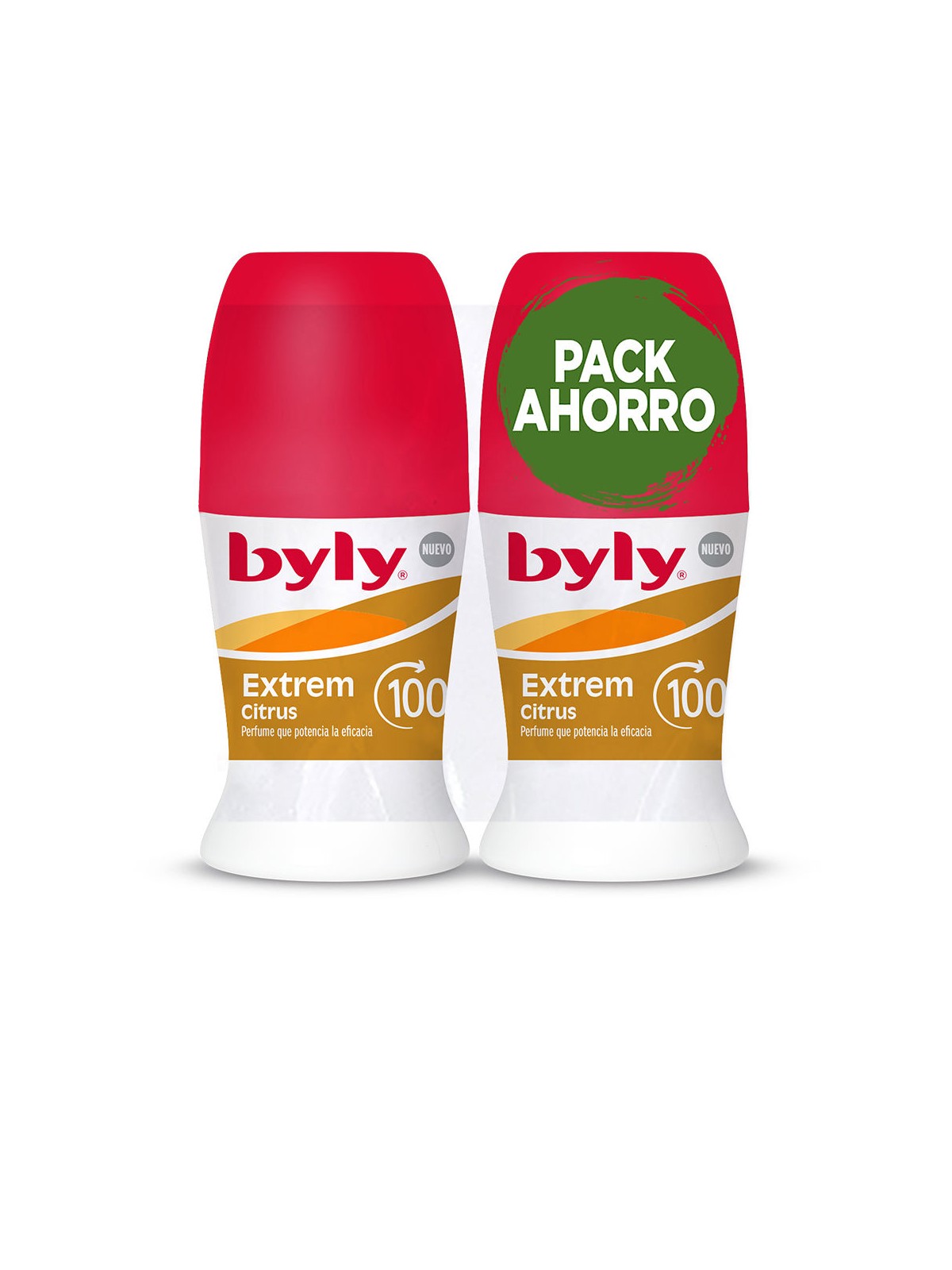 Byly DEODORANTE ROLL-ON EXTREM CITRUS 100H CONFEZIONE DA 2 x 50ml unisex Byly www.essenzetotalstyle.com 