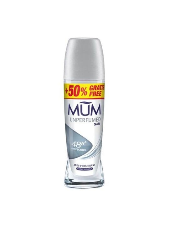 Mum Deodorante roll-on senza profumo per pelli sensibili, 75ml donna