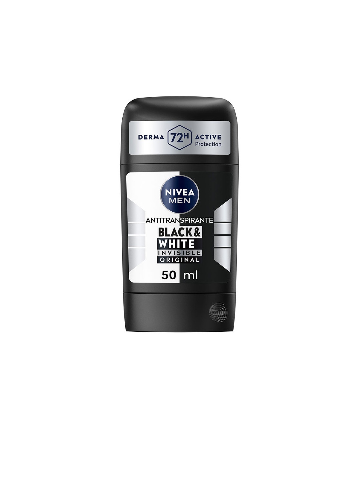 Nivea Deodorante stick MEN BLACK & WHITE INVISIBLE ORIGINAL 50ml uomo