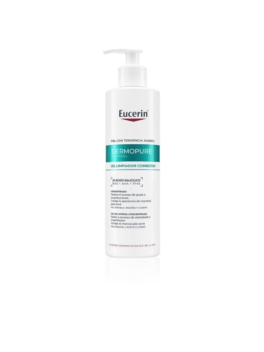 Eucerin DERMOPURE CLINICAL gel detergente correttivo 400ml unisex