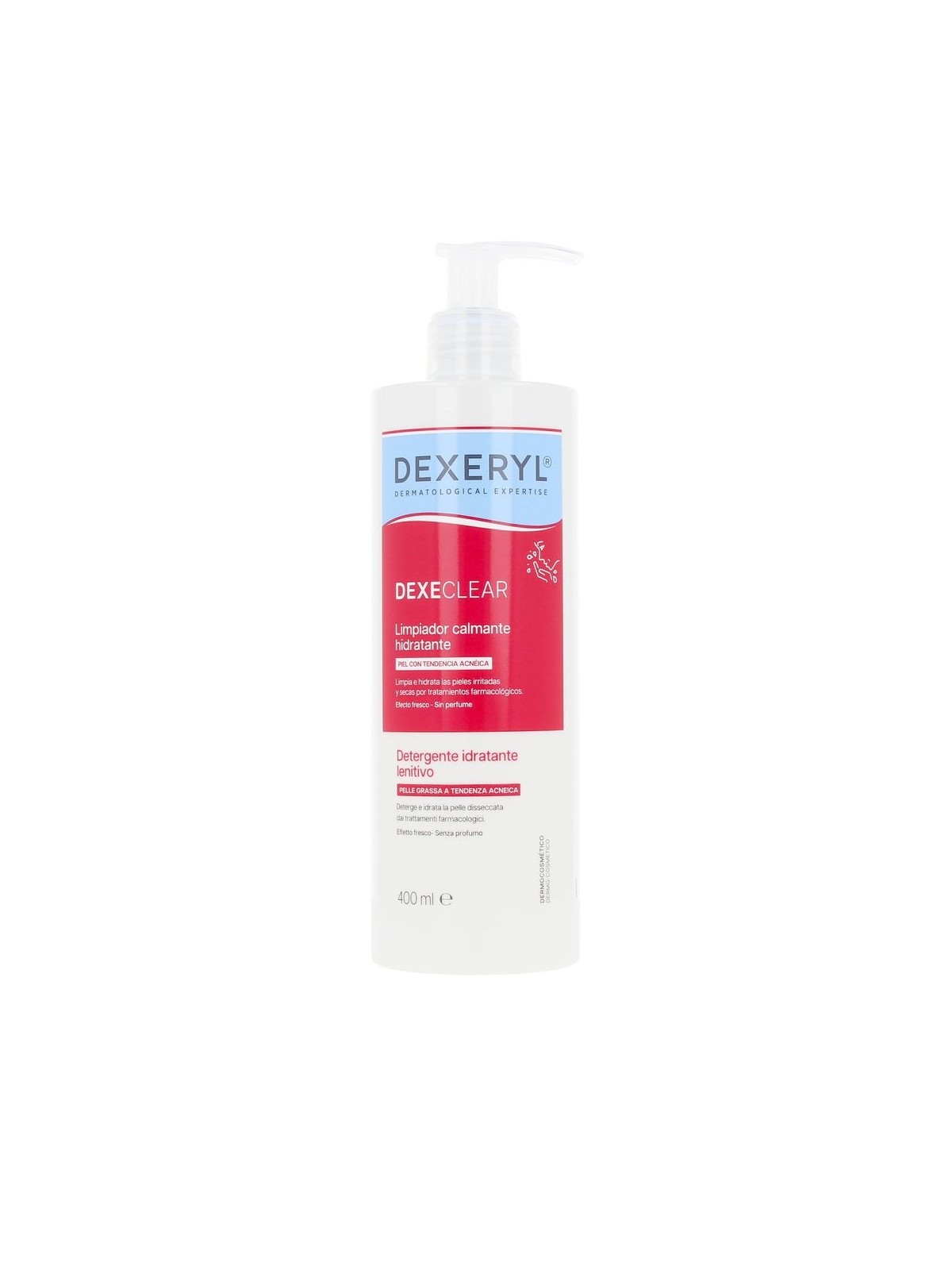 Dexeryl Detergente idratante lenitivo DEXECLEAR 400ml unisex