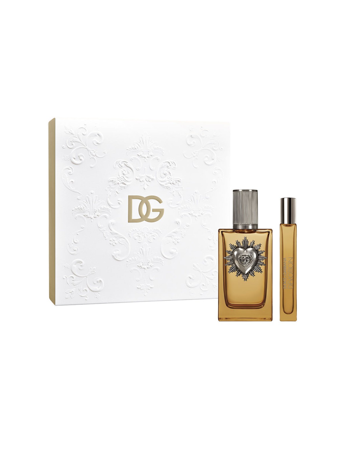 Dolce & Gabbana DEVOTION POUR HOMME PARFUM ASTUCCIO 2 pz Eau de Parfum spray 100 ml + Eau de Parfum spray 10 ml unisex