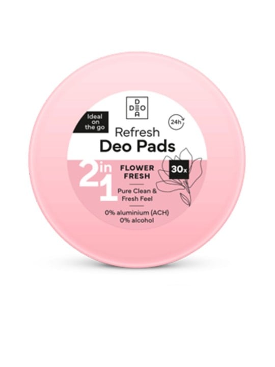 Deodea Dischetti deodoranti al profumo di fiori 30 pezzi unisex