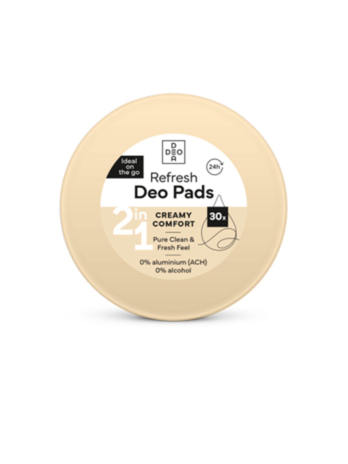 Deodea Dischetti deodoranti comfort cremoso 30 pezzi unisex