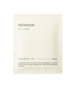 Mixsoon Dischetti idratanti al latte di soia, confezione da 10 pezzi unisex
