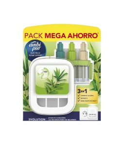 Ambi Pur Dispositivo deodorante per ambienti 3VOLUTION + ricarica n.tatami 21ml unisex