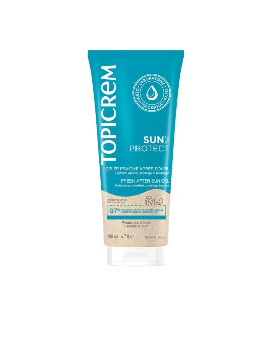 Topicrem Doposole con protezione solare 200ml unisex