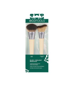 Ecotools Duo di pennelli BLUSH + HIGHLIGHT 1 u unisex