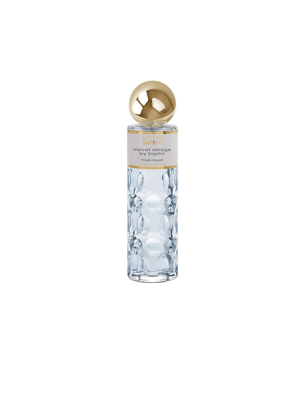 Parfums Saphir Eau de parfum VELVET MIRAGE 200ml donna