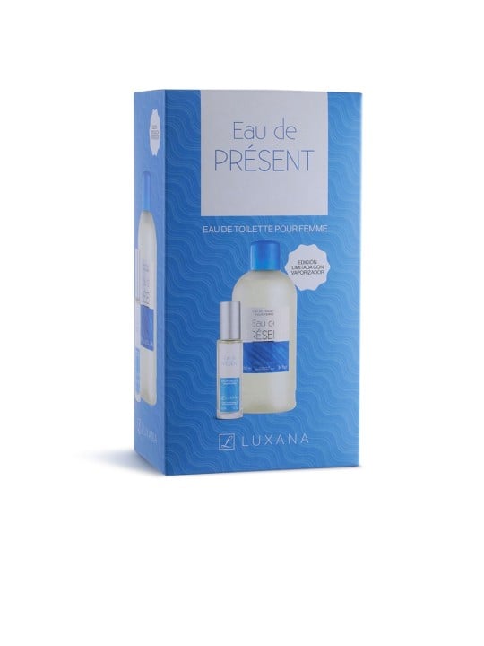 Luxana EAU DE PRÉSENT SET DA 2 PEZZI Eau de Toilette spray 1000 ml + Eau de Toilette spray 30 ml donna