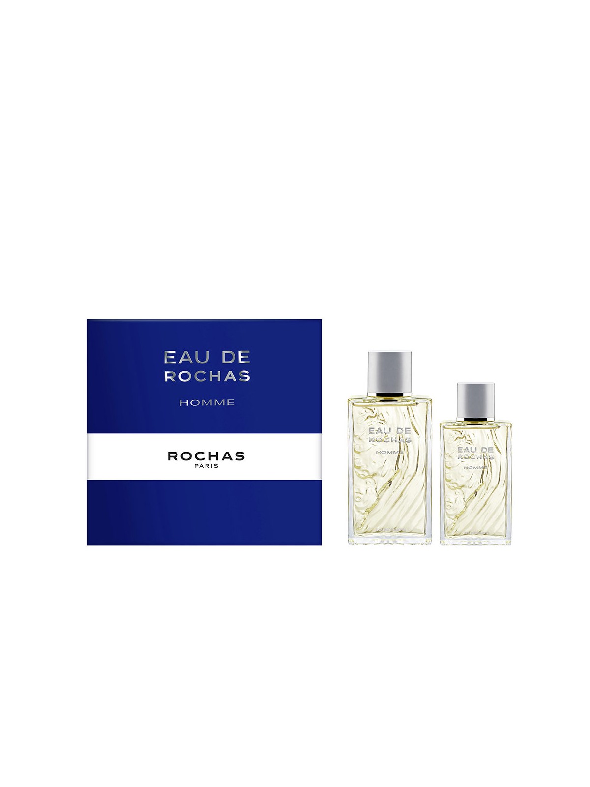 Rochas EAU DE ROCHAS HOMME ASTUCCIO 2 pz Eau de Toilette spray 100 ml + Eau de Toilette spray 50 ml unisex