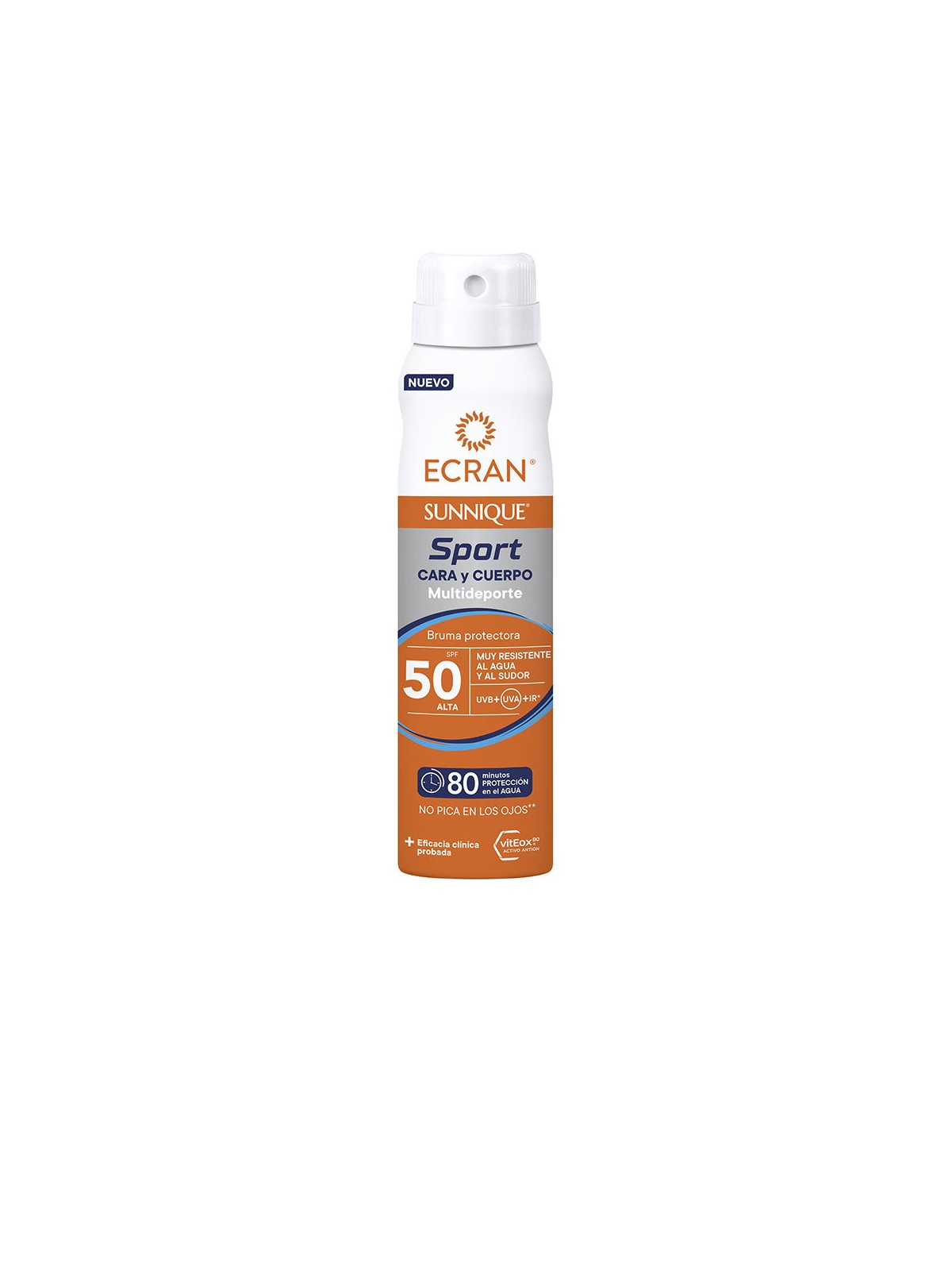 Ecran ECRAN SUNNIQUE SPORT spray viso e corpo 75ml unisex