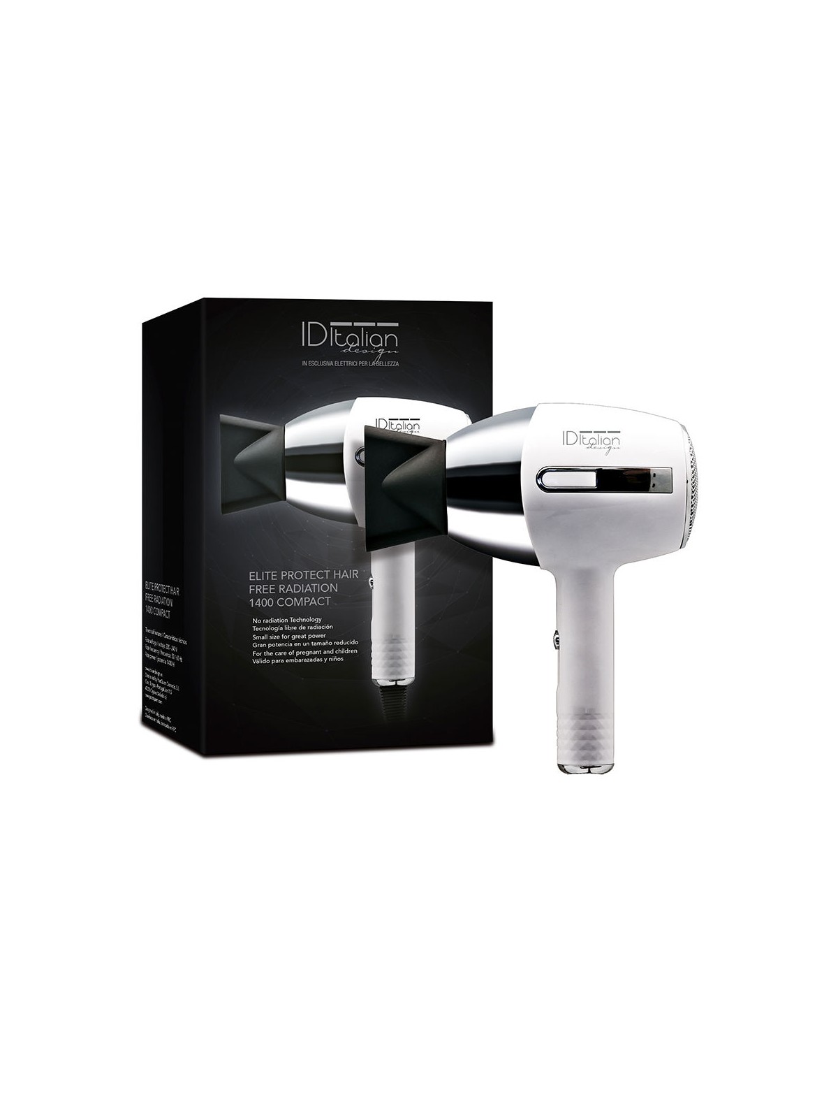 Id Italian ELITE PROTEC piastra compatta per capelli 1400w 1 unità donna