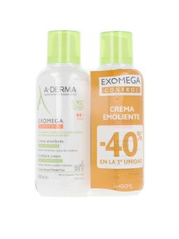 A-derma EXOMEGA CONTROL crema emolliente, confezione da 2 x 400ml 2 x 400 ml unisex