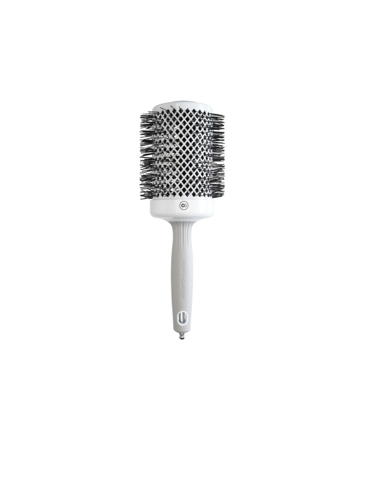 Olivia Garden EXPERT Blowout “SHINE” Bianco egrigio n.65 mm 1 u donna
