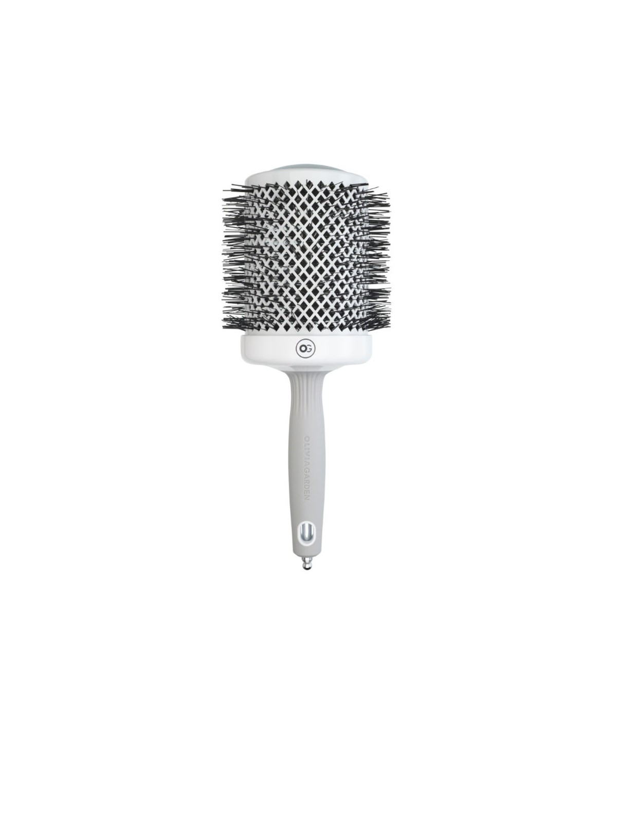 Olivia Garden EXPERT Blowout “SHINE” Bianco egrigio n.80 mm 1 u donna