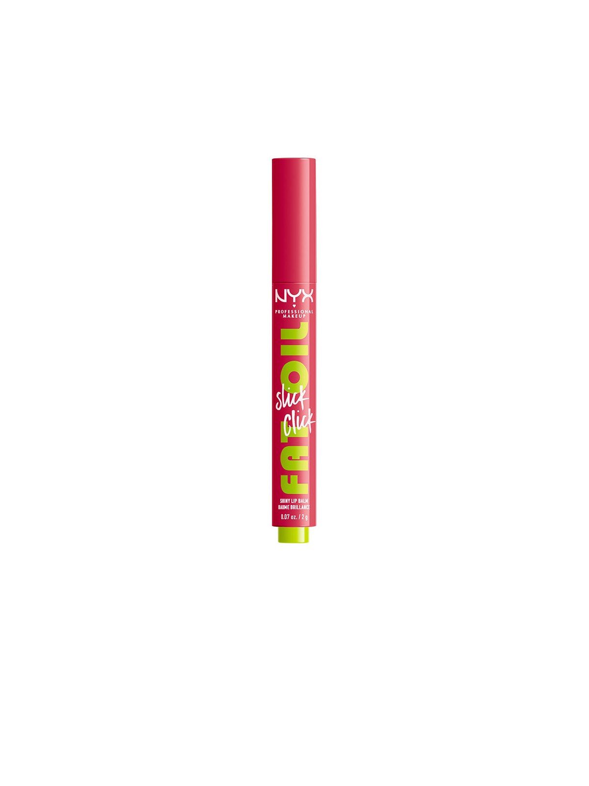 Nyx Professional Make Up FAT OIL SLICK CLICK balsamo labbra lucido n.double tap 2gr unisex